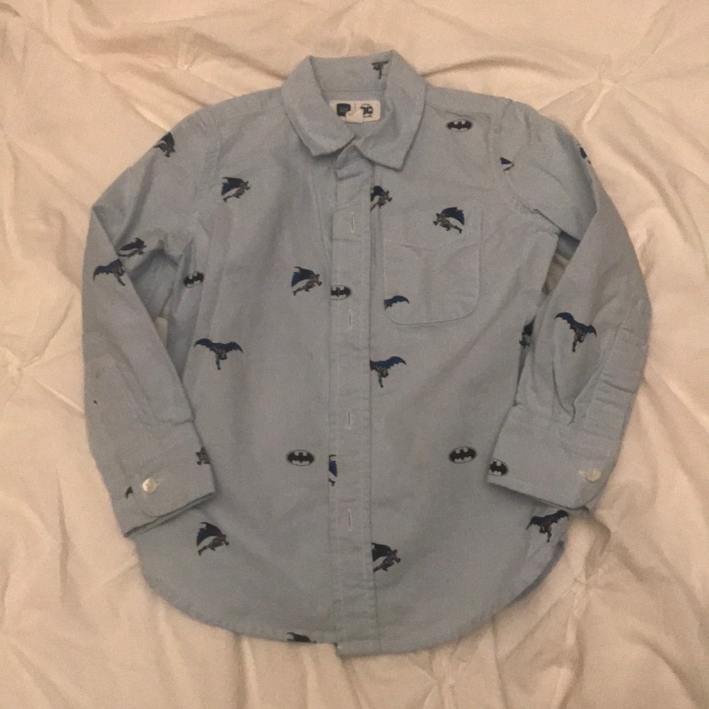 Batman button up shirt